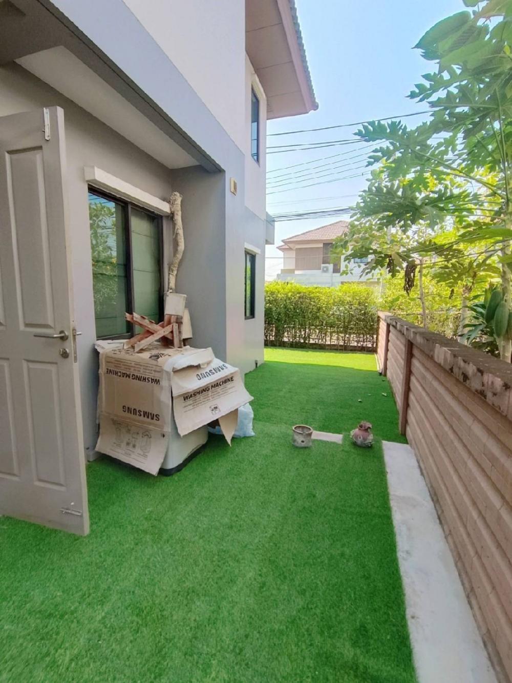 ขายบ้านพระราม 5 ราชพฤกษ์ บางกรวย : ฮาบิเทียหลังมุม ถ.345 ราชพฤกษ์ ระบบความปลอดภัยดีมาก