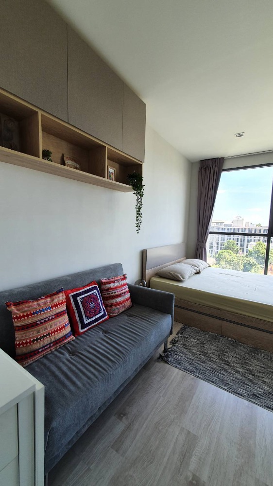 For SaleCondoOnnut, Udomsuk : Urgent sale, studio room 22 sq m., 7th floor, Building B (room with rental contract until January 2025)