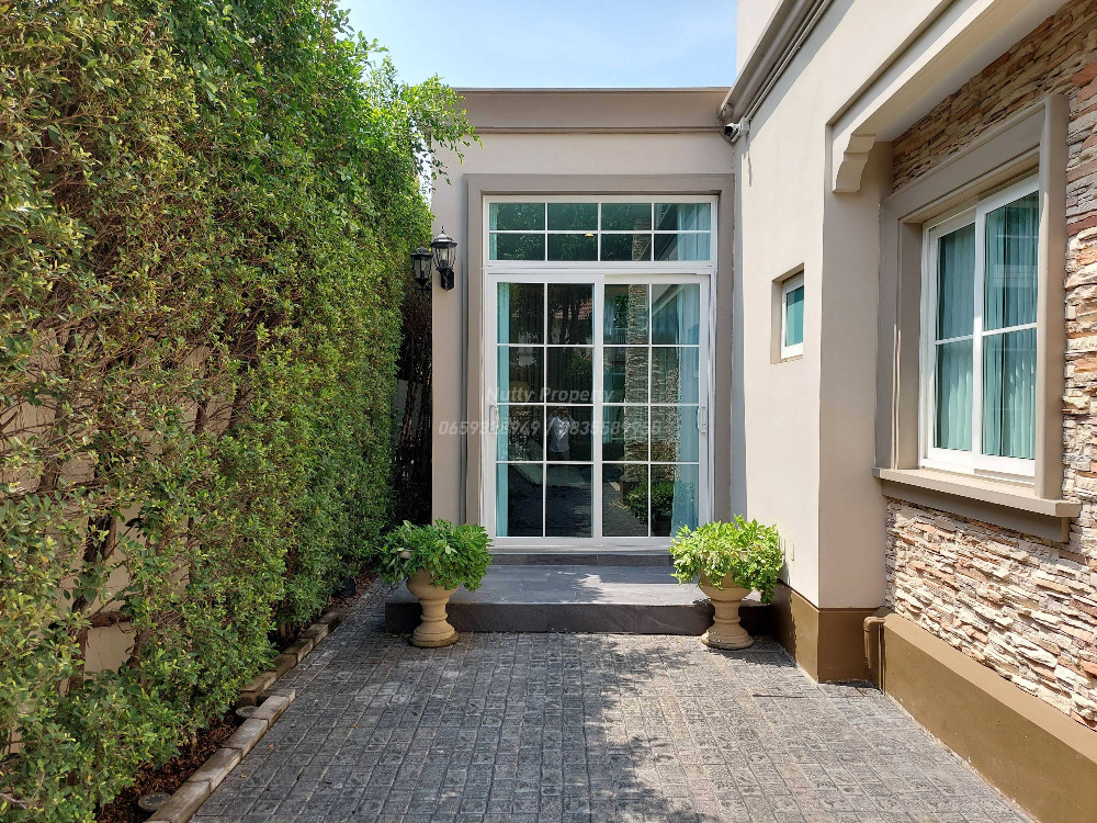 ขายบ้านบางนา แบริ่ง ลาซาล : โครงการนันทวัน บางนา กม.7 ตกแต่งสุดหรู เฟอร์นิเจอร์ครบ พร้อมเข้าอยู่