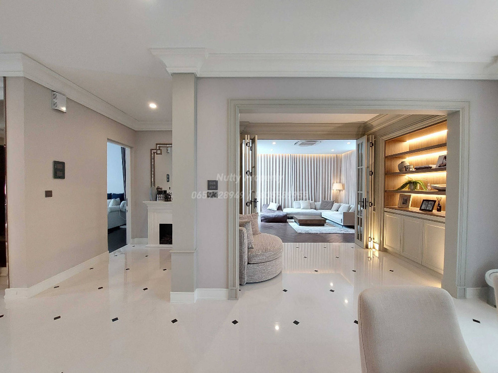 ขายบ้านบางนา แบริ่ง ลาซาล : โครงการนันทวัน บางนา กม.7 ตกแต่งสุดหรู เฟอร์นิเจอร์ครบ พร้อมเข้าอยู่