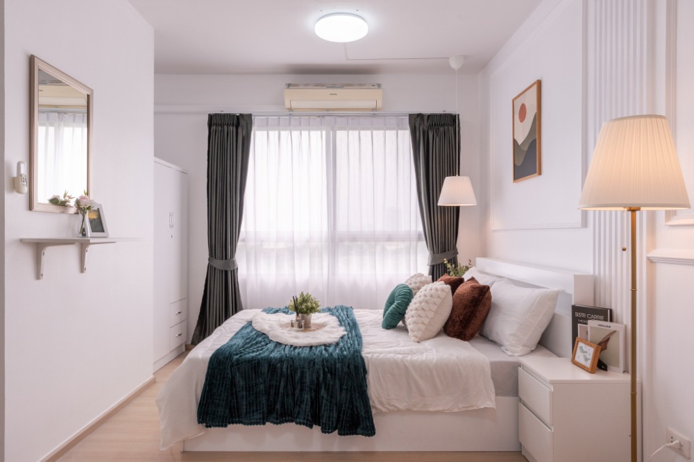 ให้เช่าคอนโดรัตนาธิเบศร์ สนามบินน้ำ พระนั่งเกล้า : 🏙️ ให้เช่า Plum Condo สามัคคี (พร้อมอยู่ เฟอร์+เครื่องใช้ไฟฟ้าครบ ใหม่แกะกล่อง ห้องสวย ตรงปก)