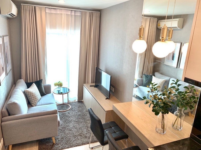 ขายคอนโดรัชดา ห้วยขวาง : S-NBRVR101  คอนโด โนเบิล รีวอล์ฟ รัชดา1, ชั้น 37 วิวเมือง 26 ตรม. 1นอน 1น้ำ 4.4 ล้าน (ขายพร้อมผู้เช่า) 064-959-8900