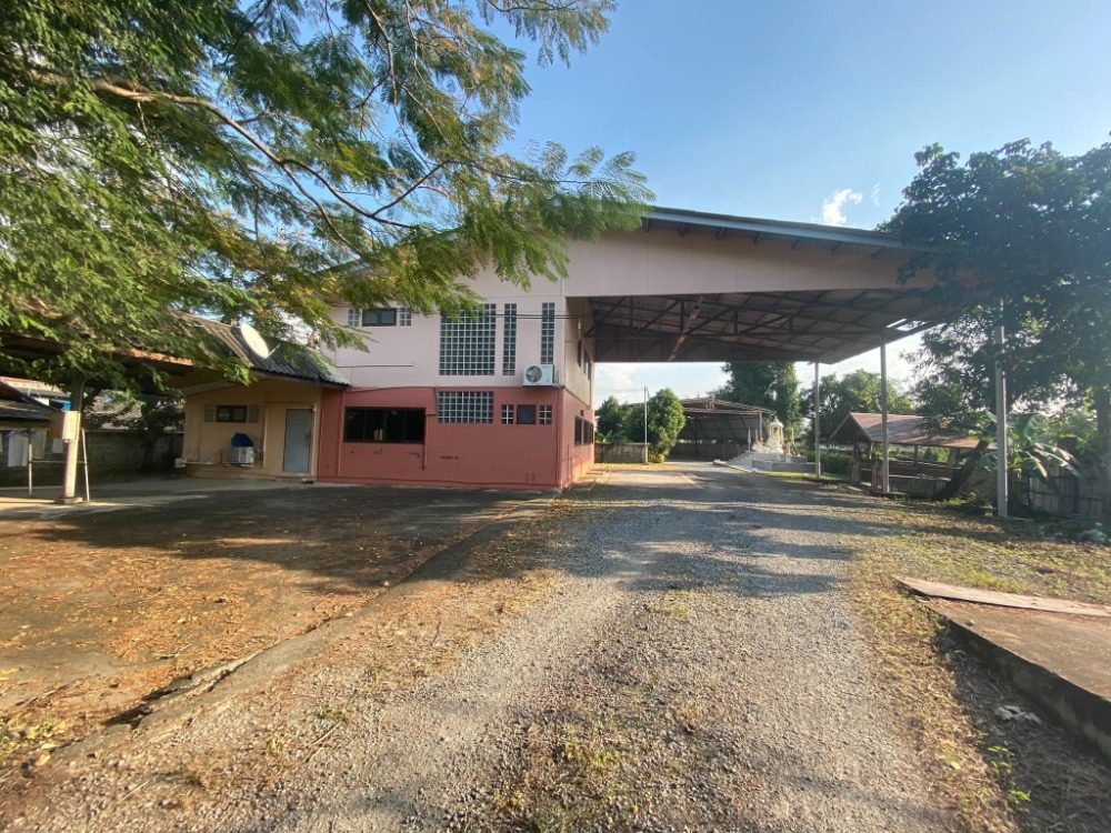 For SaleLandPathum Thani,Rangsit, Thammasat : Land with factory | 6,368 sq.w. | With factory building permit and factory permit