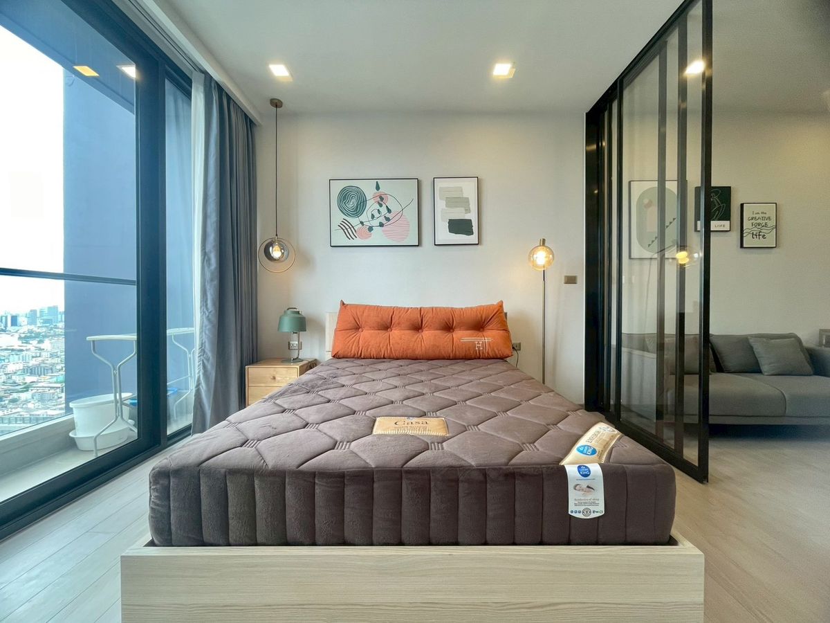 ให้เช่าคอนโดพระราม 9 เพชรบุรีตัดใหม่ RCA : 🌿 ✨ One9five ✨🌿 1 Bed 1 Bath, Rental 28,000 Baht 