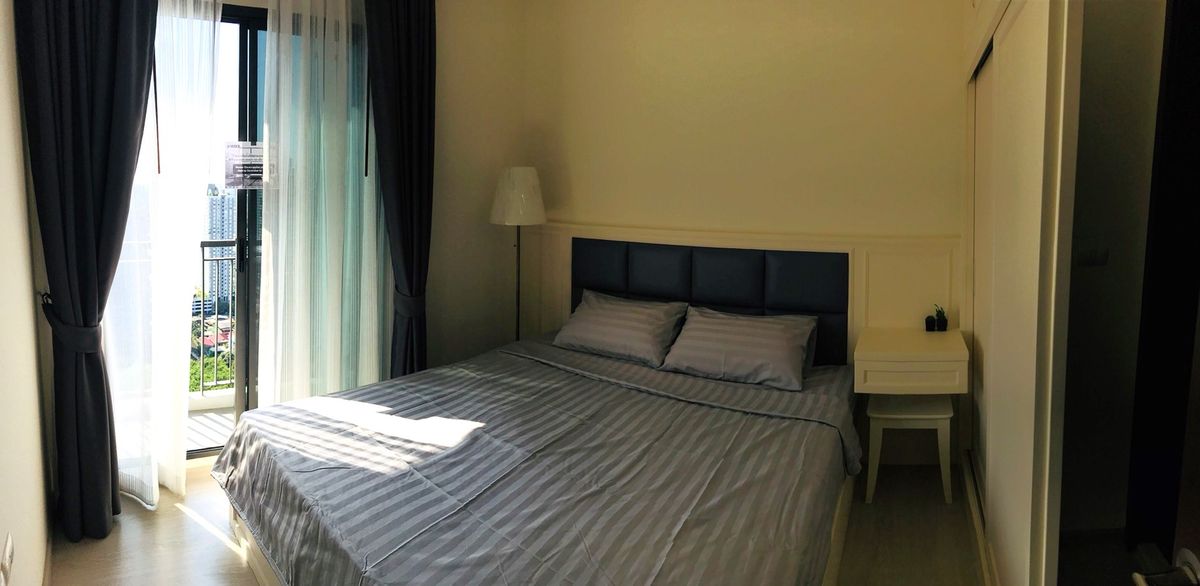 ให้เช่าคอนโดพระราม 9 เพชรบุรีตัดใหม่ RCA : Rhythm Asoke 🚄 MRT พระราม 9 | 1 Bedroom  📞 Line:@pukkhome (with @ )