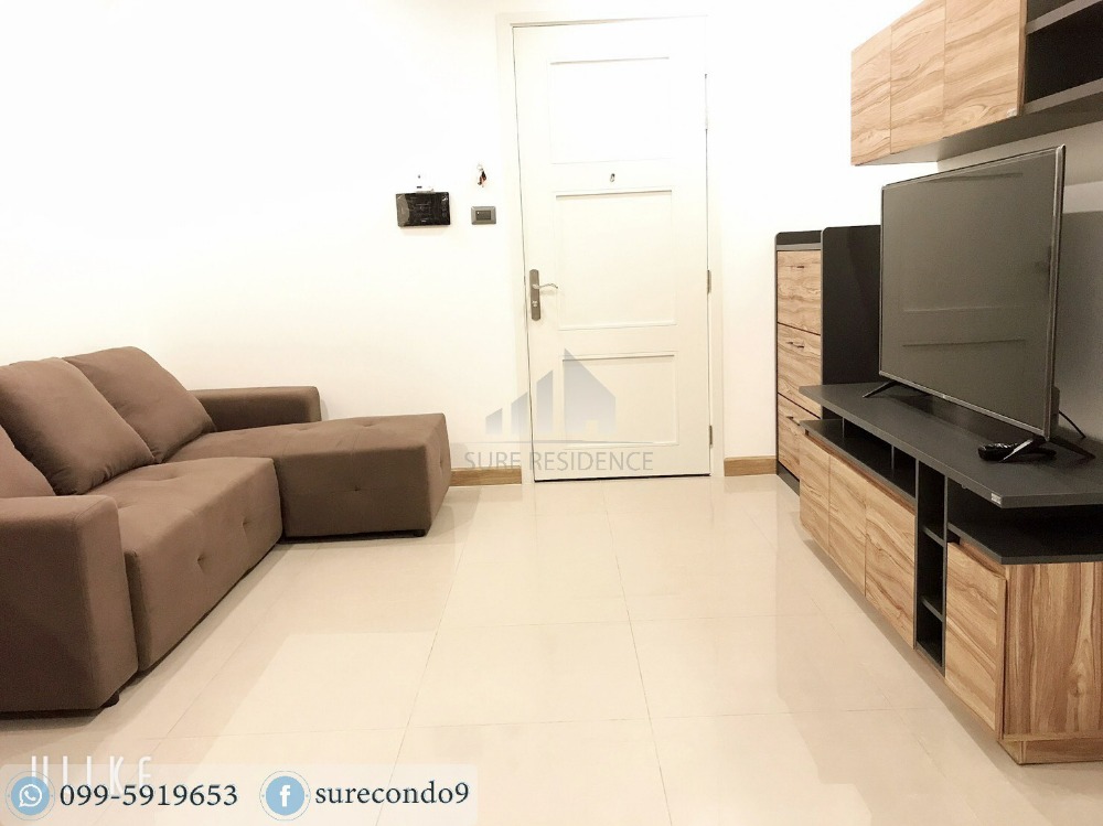 ให้เช่าคอนโดพระราม 9 เพชรบุรีตัดใหม่ RCA : 7911♛♚เช่า𝓼ขาย 1 ห้องนอน♙ศุภาลัย เวลลิงตัน 2 ♜MRTศูนย์วัฒนธรรม∞099-5919653,065-9423251🜲Line@sureresidence