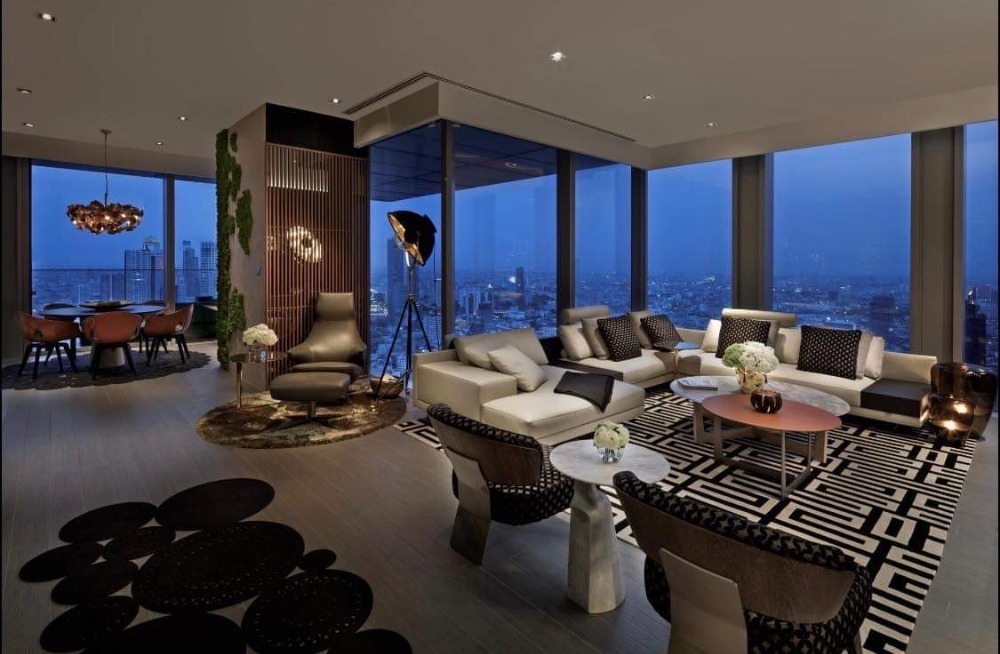 ขายคอนโดสาทร นราธิวาส : AWARD- WINNING 2 BEDROOM UNIT WITH LARGE TERRACE AT THE RITZ- CARLTON RESIDENCES FOR SALE