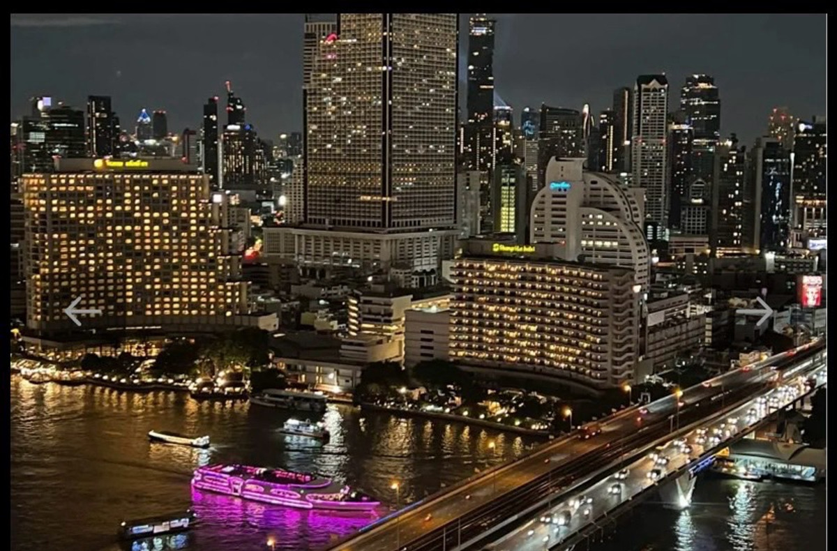 ขายคอนโดวงเวียนใหญ่ เจริญนคร : 📢👇Very good deal for 1 bed near Icon Siam , Sena fest community mall, relaxing with unblocked river view, fully furnished.