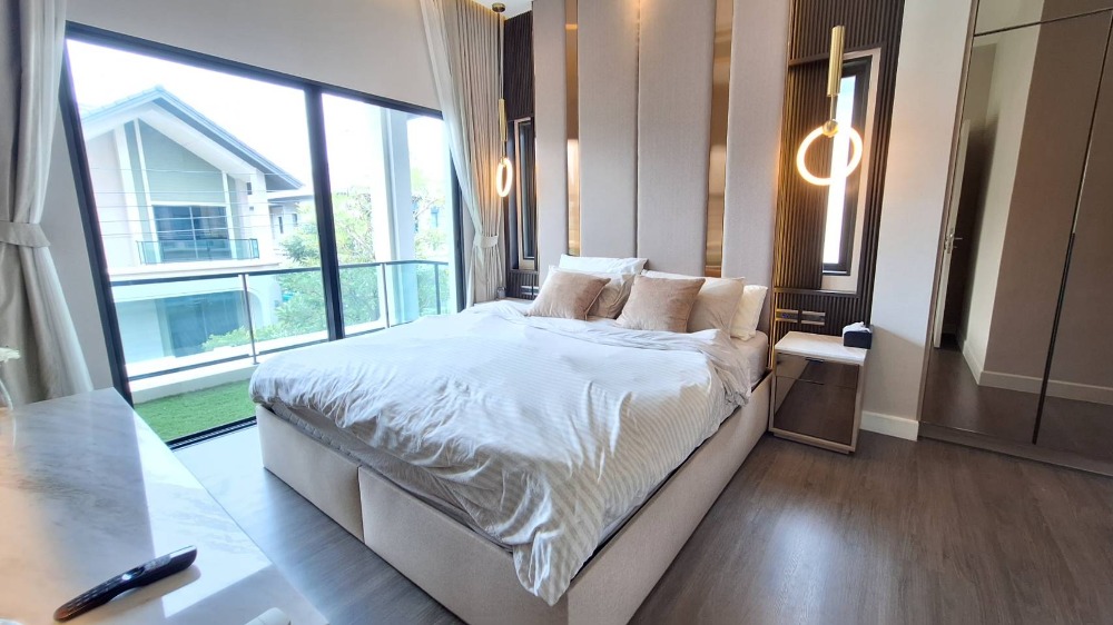 For RentHouseBangna, Bearing, Lasalle : Beautiful house for rent Private atmosphere, Bangkok Boulevard (Srinakarin - Bangna)