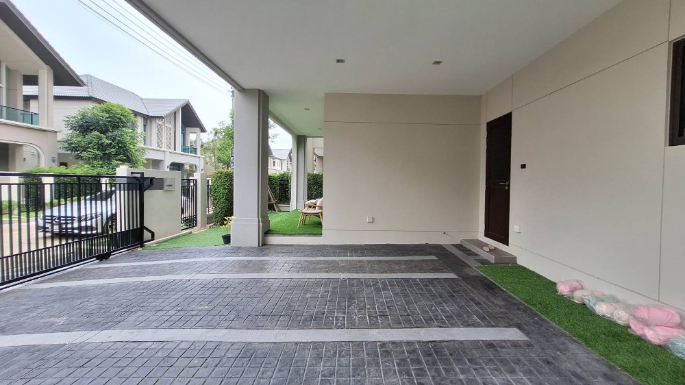 For RentHouseBangna, Bearing, Lasalle : Beautiful house for rent Private atmosphere, Bangkok Boulevard (Srinakarin - Bangna)