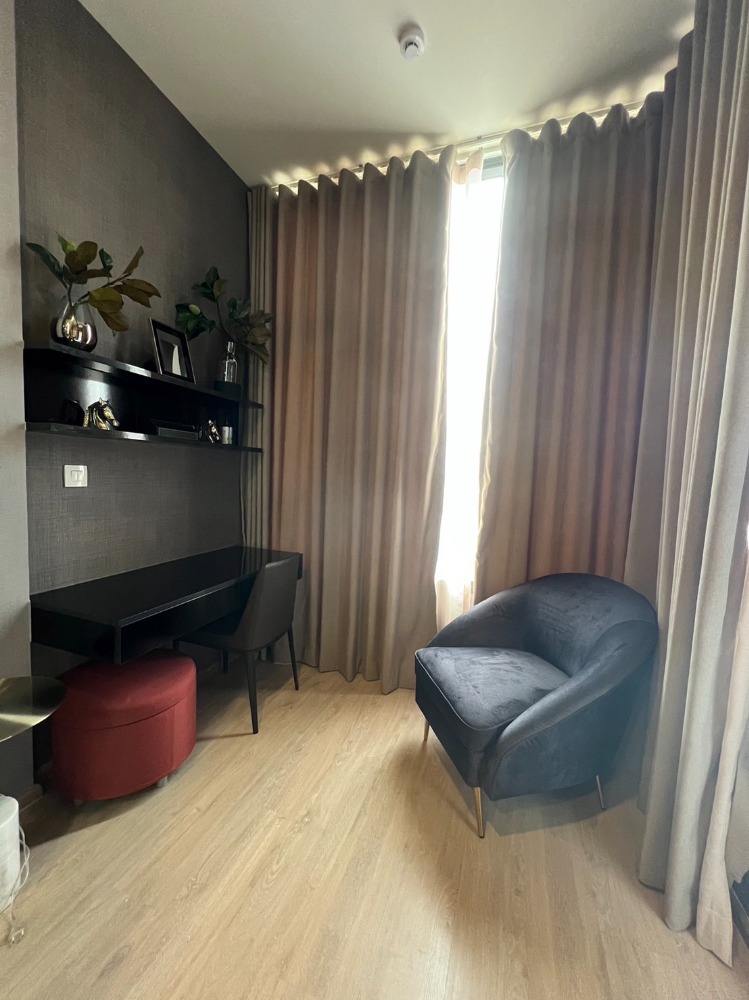 For RentCondoKasetsart, Ratchayothin : Special price for rent, 1 bedroom, office room, fully decorated, high floor. Ready to move in