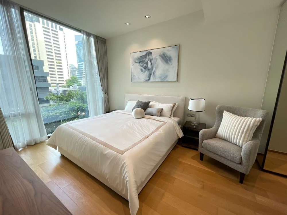 For RentCondoWitthayu, Chidlom, Langsuan, Ploenchit : 2 bedrooms for rent, very beautifully decorated, ready to move in.