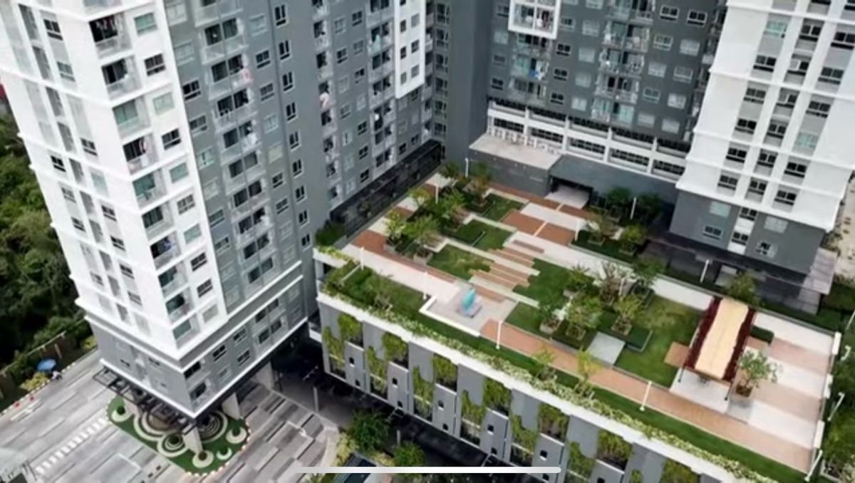 ขายคอนโดสมุทรปราการ สำโรง : (Clear view of River) Condo 30 metr. from BTS, SE direction,1bed room type