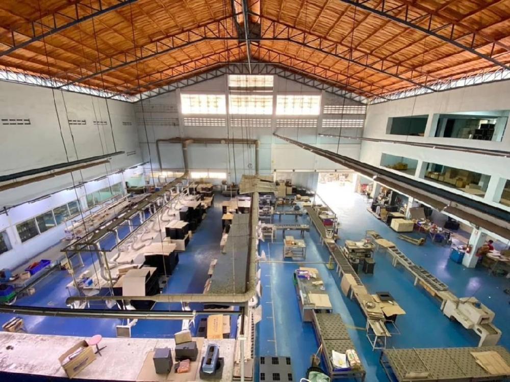 For SaleFactoryMahachai Samut Sakhon : 📢[For Sale] Factory for sale with warehouse, office and worker accommodation, 2 rai, Khlong Si Wa, Samut Sakhon✨️ #Samut Sakhon Factory