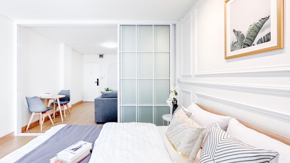 For SaleCondoRatchadapisek, Huaikwang, Suttisan : What kind of happiness is the same as being at Phrayas house...🥰🥰 Condo in the heart of Ratchada, very accessible price 🏡🏠 Baan Phraya Phirom Condo, Ratchada 36🔆🔆🔆🔆