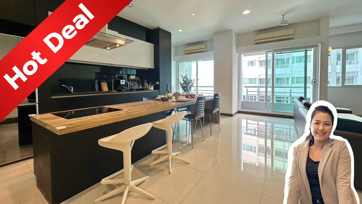 For SaleCondoPattanakan, Srinakarin : Condo for sale, The Four Wings Residence, 2 bedrooms, Srinakarin Road.