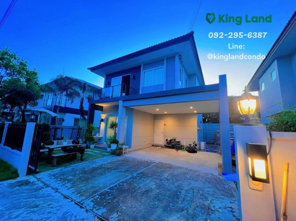 ให้เช่าบ้านปทุมธานี รังสิต ธรรมศาสตร์ : ให้เช่าบ้านเดี่ยว Centro Rangsit Klong 4-Wongwan : เซนโทร รังสิต คลอง 4-วงแหวน ธัญญะบุรี บ้านสวยมากๆ มี 4 ห้องนอน 4 ห้องน้ำ เช่า 20,000 บาท/เดือน เฟอร์นิเจอร์ครบจัดเต็มแบบสุดๆ #ใกล้ตลาดลาดสวาย