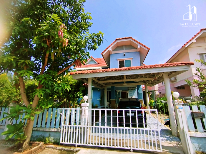 ขายบ้านนนทบุรี บางใหญ่ บางบัวทอง : ขายบ้านเดี่ยว หมู่บ้านสิริกานต์ หลังมุม ซอยคลองถนน บางใหญ่ ต่อเติมครบ ใกล้รถไฟฟ้า