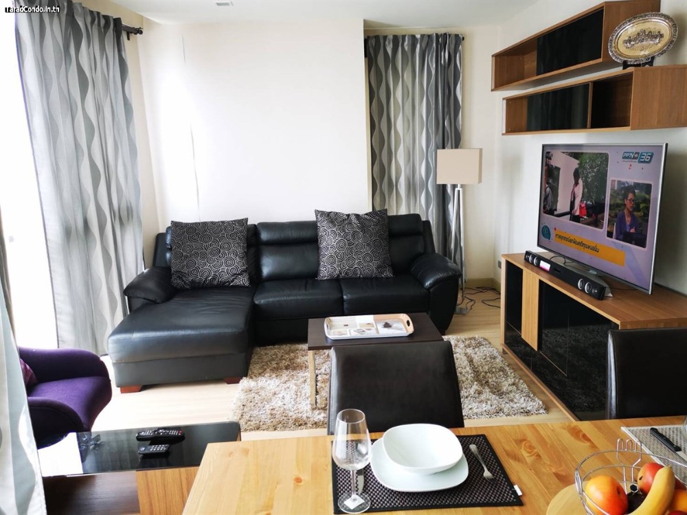 For SaleCondoOnnut, Udomsuk : Condo sky walk condo near BTS Phra Khanong, fully furnished, 109 sq m.