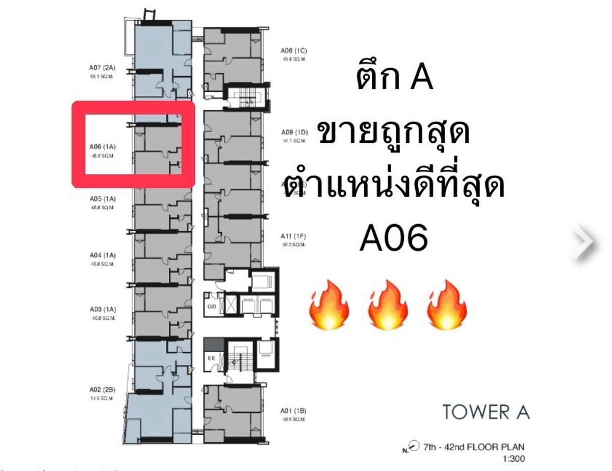 ขายดาวน์คอนโดพระราม 8 สามเสน ราชวัตร : 🔥ตึกA 06 ขายดาวน์ มีหลายตำแหน่ง ราคาต่อรองได้วันเวลา ณ เจ้าพระยา