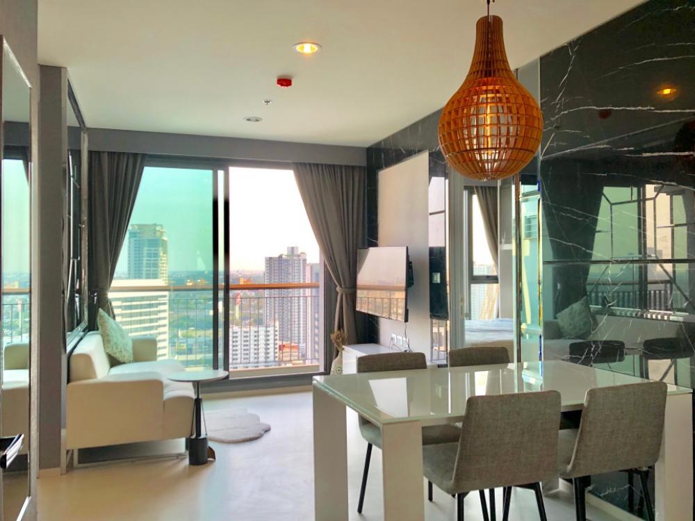 For RentCondoSukhumvit, Asoke, Thonglor : 🔥For urgent rent🔥Rhythm Sukhumvit 42, fully furnished, ready to move in, near BTS Ekkamai (foreign quota)