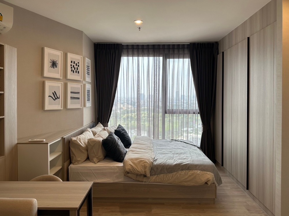 ให้เช่าคอนโดบางนา แบริ่ง ลาซาล : เเต่งเฟอร์นิเจอร์บิ้วอิน สวยมาก ชั้นสูง เช่า 1 ห้องนอน 1 ห้องน้ำ ไอดีโอ โมบิ สุขุมวิท อีสต์พอยท์