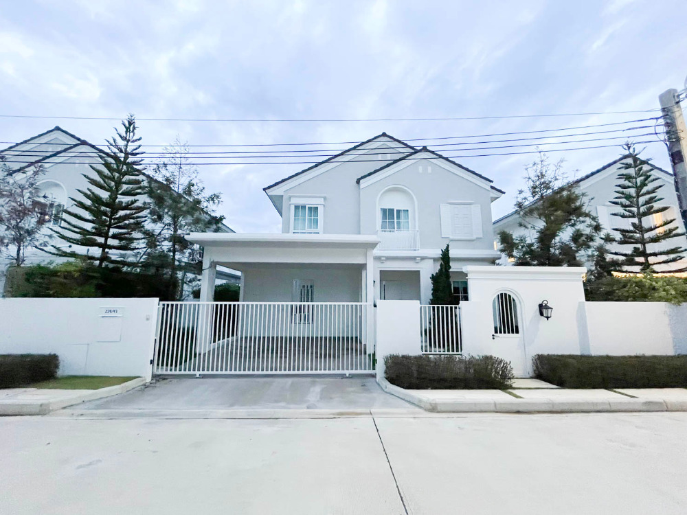 For RentHouseBangna, Bearing, Lasalle : Model house for rent Chaiyapruek Bangna km.15 Project (Chaiyapruek bangna km15.) [E215]