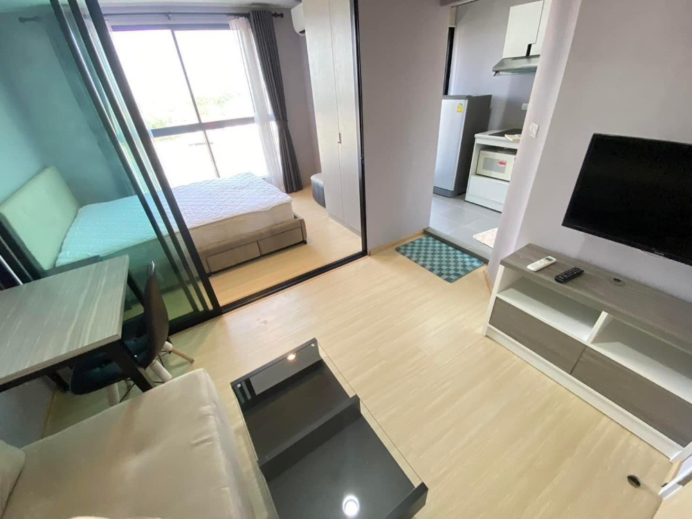 For SaleCondoRama9, Petchburi, RCA : S-RISE119  Condo for sale Rise Rama 9, New room💥 7th Floor, 26 sqm. 1.9 mb. 064-959-8900