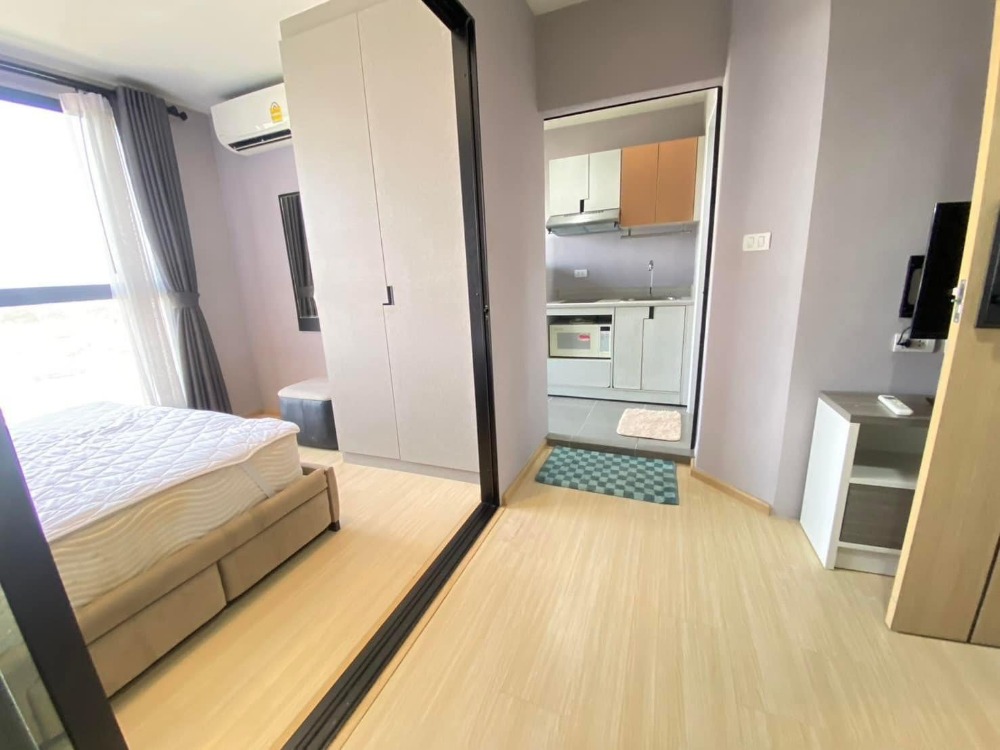 For SaleCondoRama9, Petchburi, RCA : S-RISE119  Condo for sale Rise Rama 9, New room💥 7th Floor, 26 sqm. 1.9 mb. 064-959-8900