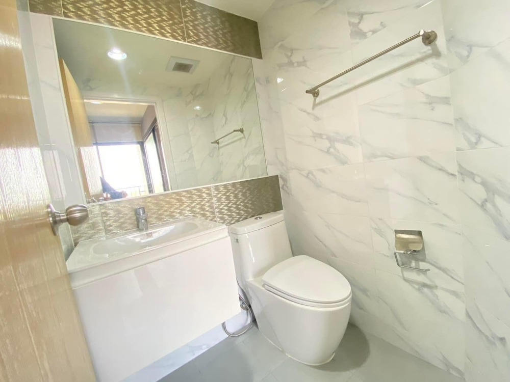 For SaleCondoRama9, Petchburi, RCA : S-RISE119  Condo for sale Rise Rama 9, New room💥 7th Floor, 26 sqm. 1.9 mb. 064-959-8900