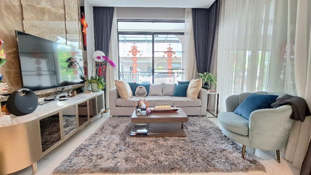 For SaleHouseBangna, Bearing, Lasalle : Fully furnished house for sale at Bangkok Boulevard (Srinakarin - Bangna Project)