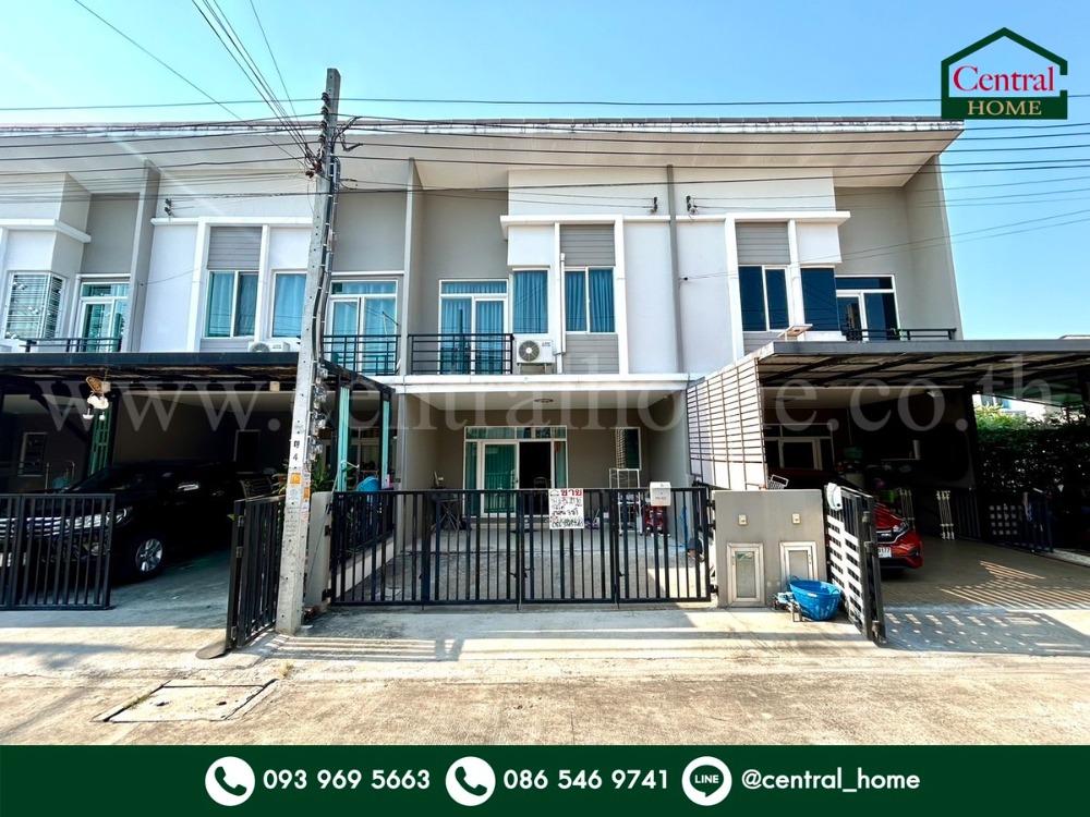 For SaleTownhomeRama5, Ratchapruek, Bangkruai : Townhome Gusto Wongwaen-Rama 5 near Kanchanaphisek Road.