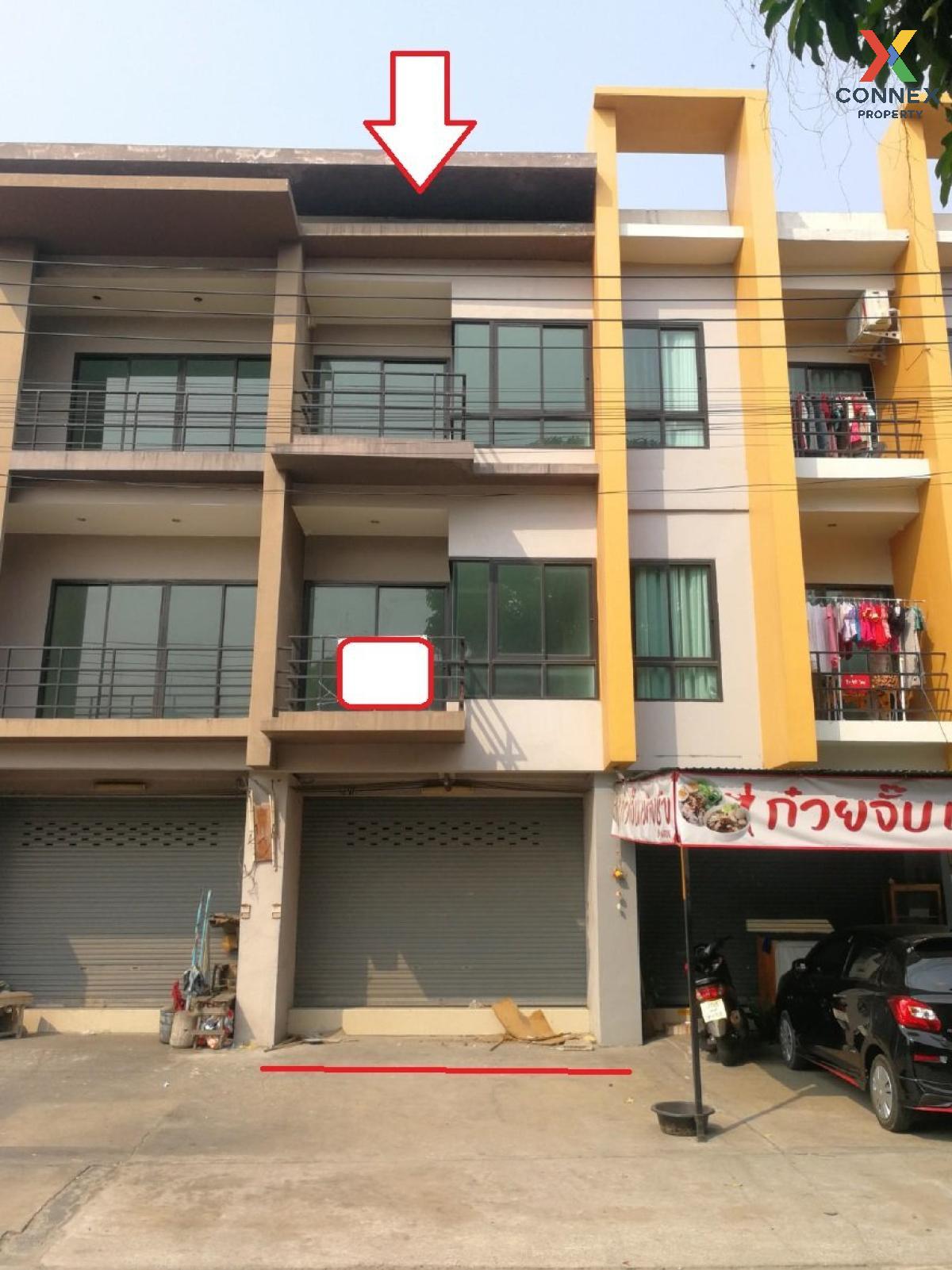 For SaleShop HousePattaya, Bangsaen, Chonburi : For Sale 3-storey Commercial building on the roadside, Nong Mai Daeng , Nong Mai Daeng , Mueang Chon Buri , Chon Buri , CX-94600
