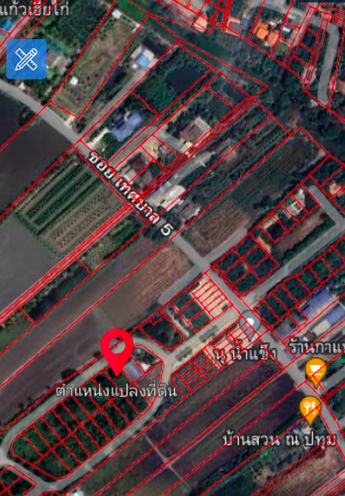 ขายที่ดินปทุมธานี รังสิต ธรรมศาสตร์ : ที่ดินจัดสรรในเขตเทศบาลลาดหลุมแก้ว จ.ปทุมธานี, ปทุมธานี