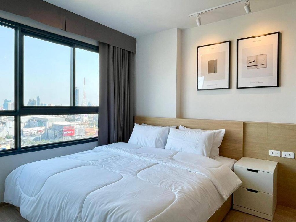 ให้เช่าคอนโดพระราม 9 เพชรบุรีตัดใหม่ RCA : Condo for RENT ** Ideo Rama 9 -Asoke  ห้องกว้าง 35 ตรม.  พร้อมอยู่@22,000  ห้องจริงพร้อมให้เข้าชมค่ะ โทรเลย  0962615656  ห้องกว้าง 35 ตรม.   พร้อมอยู่   Location : Rama 9  Rental Price : 22,000 Baht  Condominium near MRT