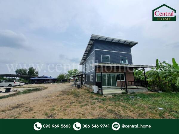 For SaleHousePathum Thani,Rangsit, Thammasat : House with land 281 sq m. Khlong 2, Khlong Luang - Pathum Thani