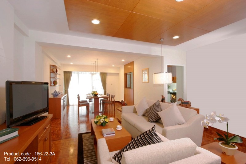 For RentCondoSukhumvit, Asoke, Thonglor : Private apartment for rent !!!  2 beds/2baths with large kitchen on Wireless road near Ploenchit BTS