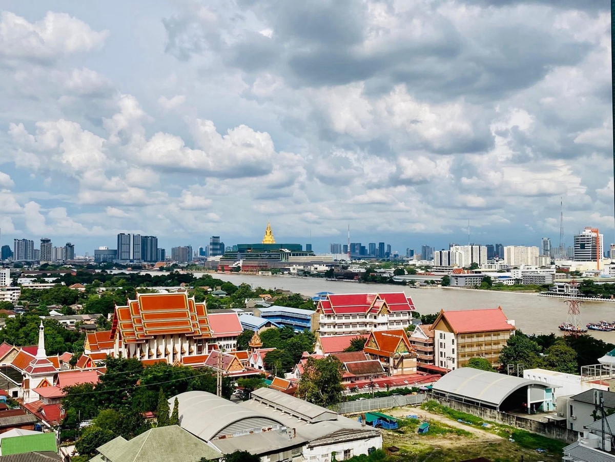 ให้เช่าคอนโดปิ่นเกล้า จรัญสนิทวงศ์ : 🏙️🌉Ideo จรัญฯ70 ริเวอร์วิว มุมสวย 1 ห้องนอน  วิวสวย Line ID : @ladysai (มี@ ด้วย)