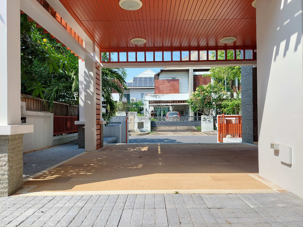 For SaleHouseBangna, Bearing, Lasalle : Blue Lagoon 1, detached house, Bangna zone. Shady project, very well maintained, 76 square wah, 250 square meters.