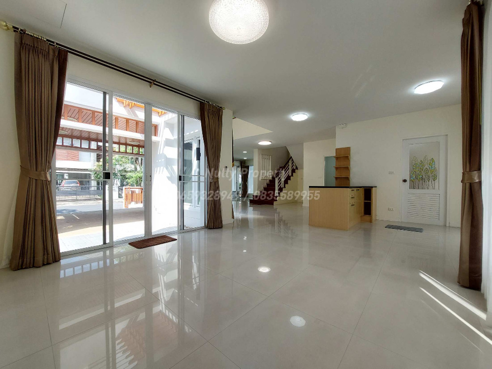 For SaleHouseBangna, Bearing, Lasalle : Blue Lagoon 1, detached house, Bangna zone. Shady project, very well maintained, 76 square wah, 250 square meters.