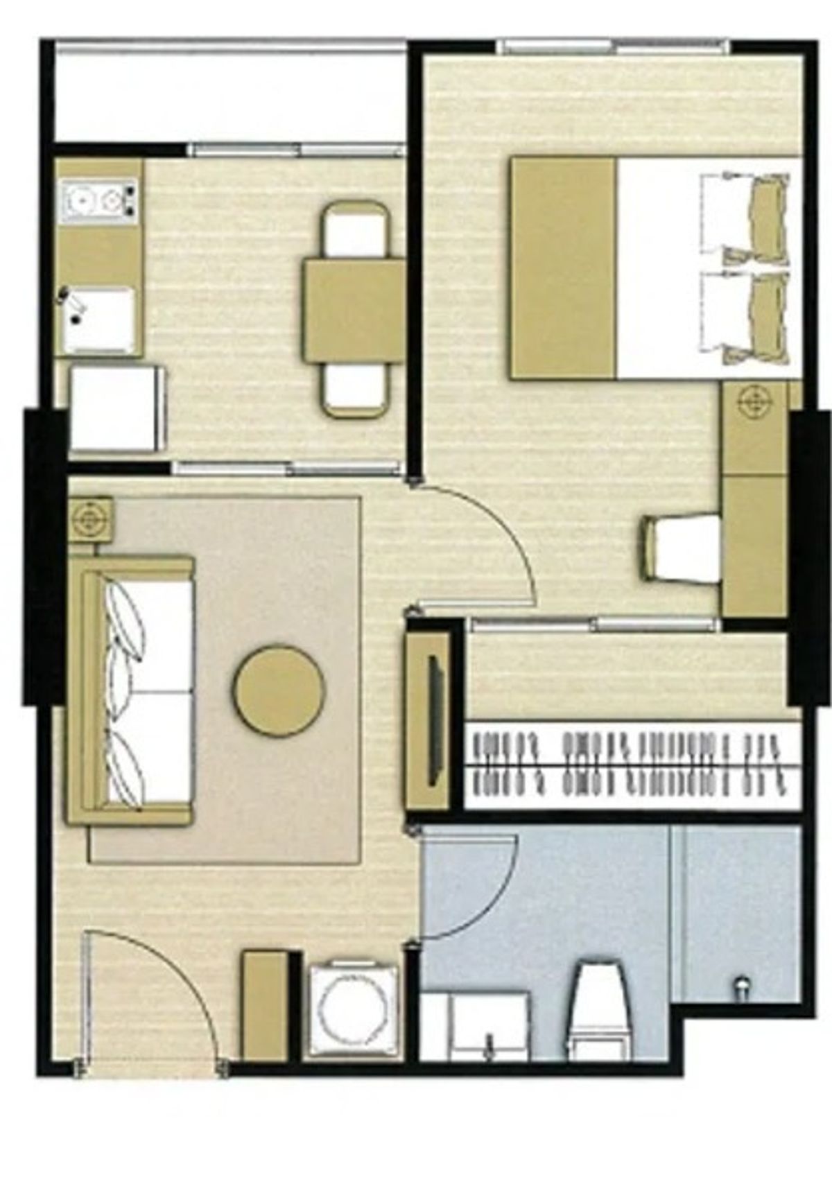 ขายคอนโดปิ่นเกล้า จรัญสนิทวงศ์ : 🚆mrtบางยี่ขัน🚆🔥แปลนครัวแยก 34.69ตรม🔥  ขาย The Parkland Charan-pinklao เดอะ พาร์คแลนด์ จรัญฯ ปิ่นเกล้า