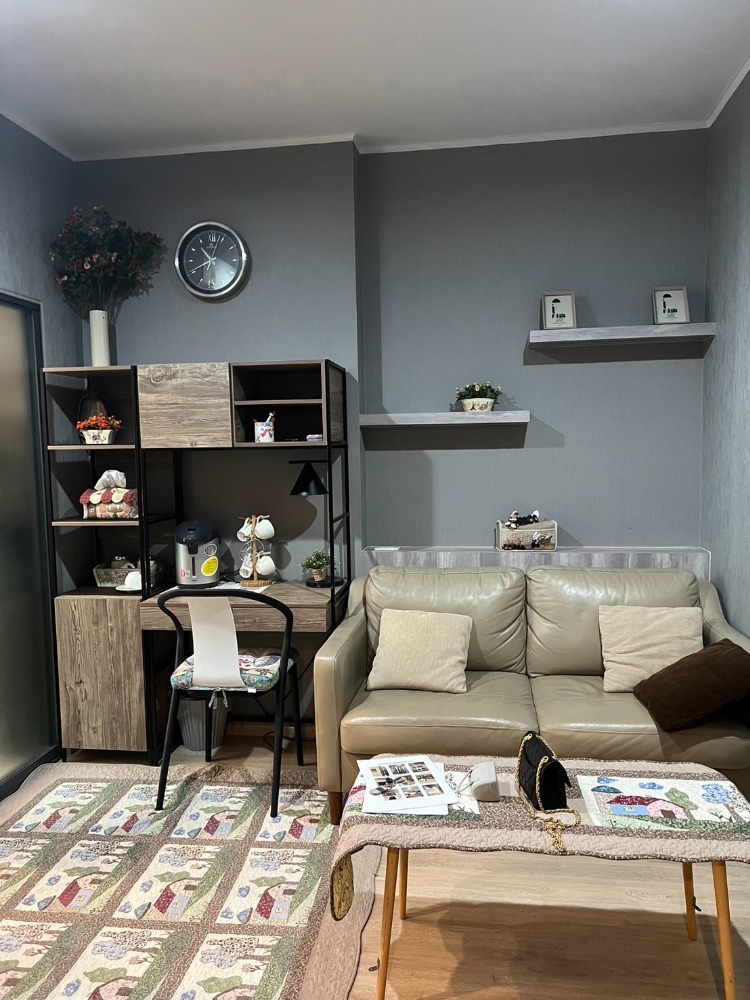 For RentCondoRama9, Petchburi, RCA : For Rent 1 bedroom, 30 sq m, ready to move in, 12,000 baht/month.
