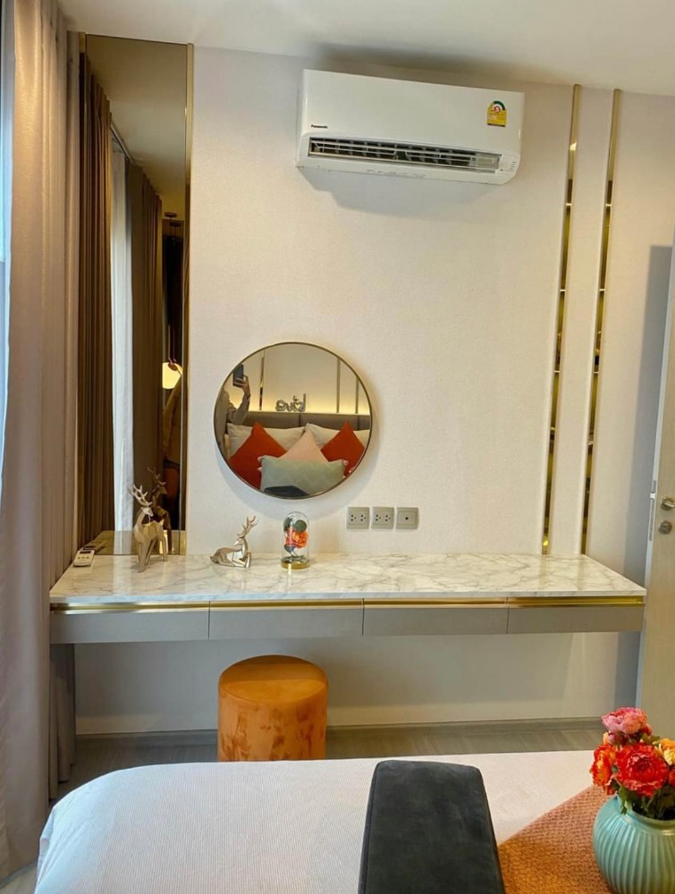 For RentCondoOnnut, Udomsuk : For rent: Life S62 1Bedroom, beautifully renovated, near BTS Bang Chak and the expressway, convenient travel, complete central area, fully furnished, ready to move in.