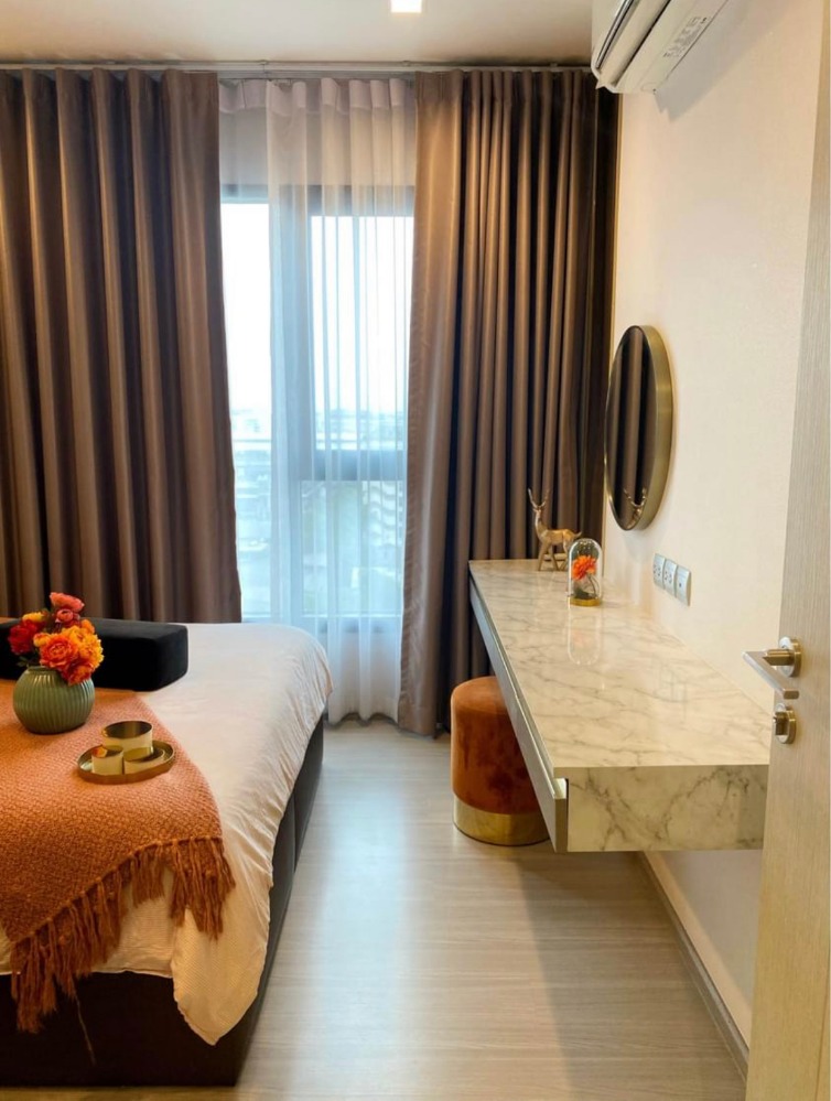 For RentCondoOnnut, Udomsuk : For rent: Life S62 1Bedroom, beautifully renovated, near BTS Bang Chak and the expressway, convenient travel, complete central area, fully furnished, ready to move in.