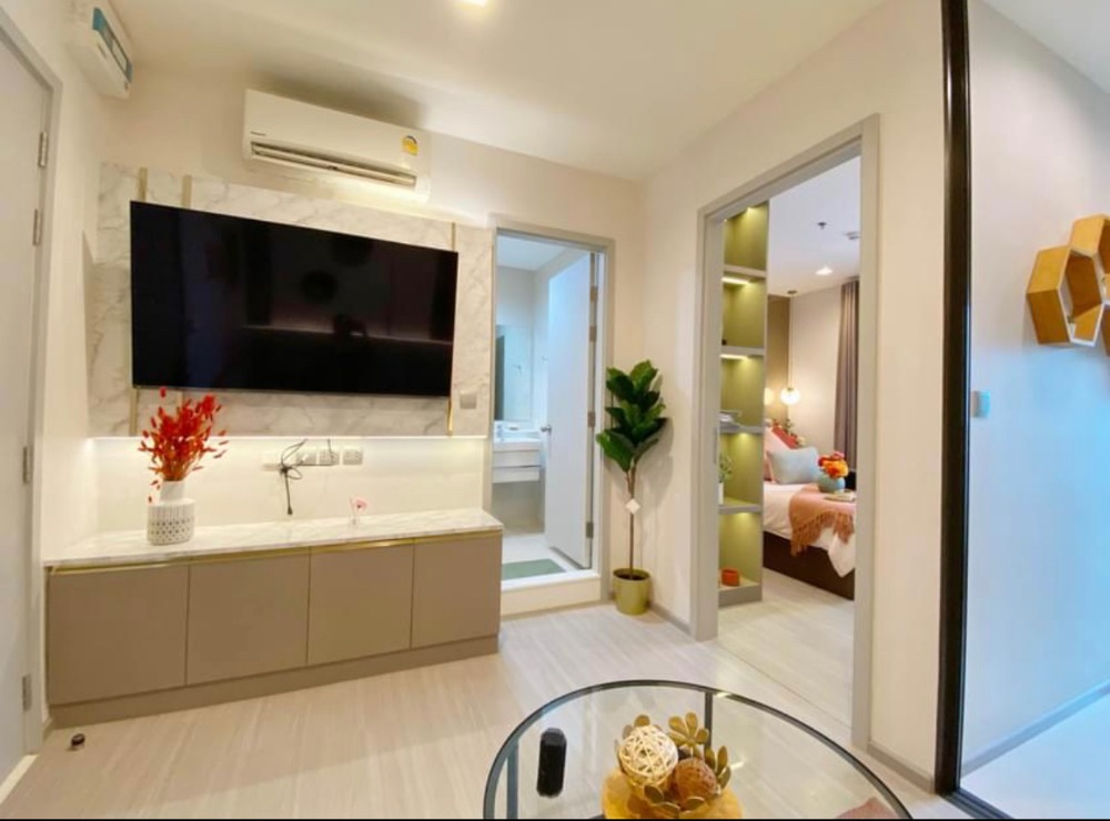 For RentCondoOnnut, Udomsuk : For rent: Life S62 1Bedroom, beautifully renovated, near BTS Bang Chak and the expressway, convenient travel, complete central area, fully furnished, ready to move in.