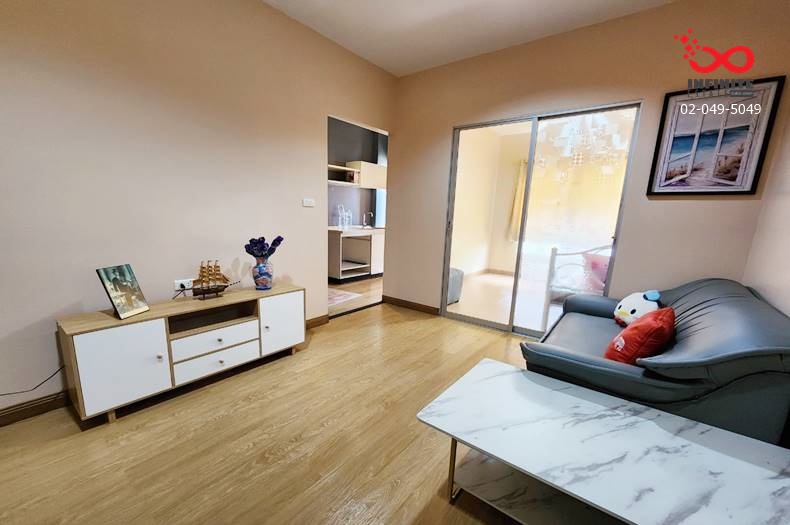 For SaleCondoChaengwatana, Muangthong : Condo for sale, The Kith Tiwanon, 3rd floor, corner room, Soi Tiwanon-Pak Kret 17, opposite Suankularb Nonthaburi School.