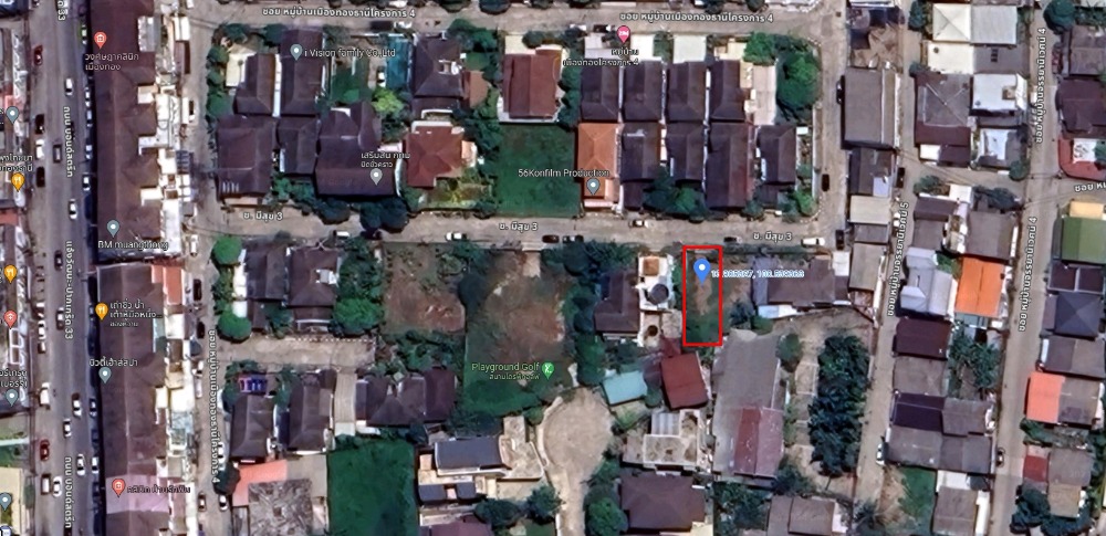 For SaleLandChaengwatana, Muangthong : Land for sale, Muang Thong Thani, 55 sq m, already filled in, Muang Thong Thani Village, Project 4, land already divided.
