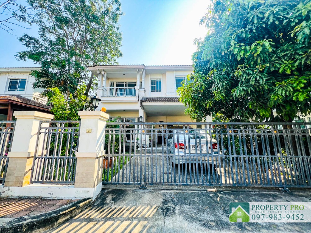 For SaleHouseSamut Prakan,Samrong : House for Sale at Nantawan Srinakarin, 3 bedroom 71 sqw 185 sqm Near MRT Si Thepa, Thepharak, Samrong : EL24S-017