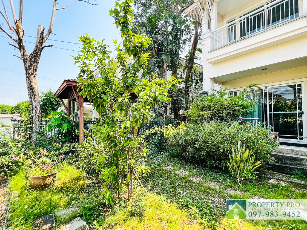 For SaleHouseSamut Prakan,Samrong : House for Sale at Nantawan Srinakarin, 3 bedroom 71 sqw 185 sqm Near MRT Si Thepa, Thepharak, Samrong : EL24S-017