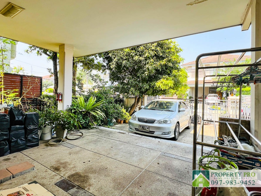 For SaleHouseSamut Prakan,Samrong : House for Sale at Nantawan Srinakarin, 3 bedroom 71 sqw 185 sqm Near MRT Si Thepa, Thepharak, Samrong : EL24S-017